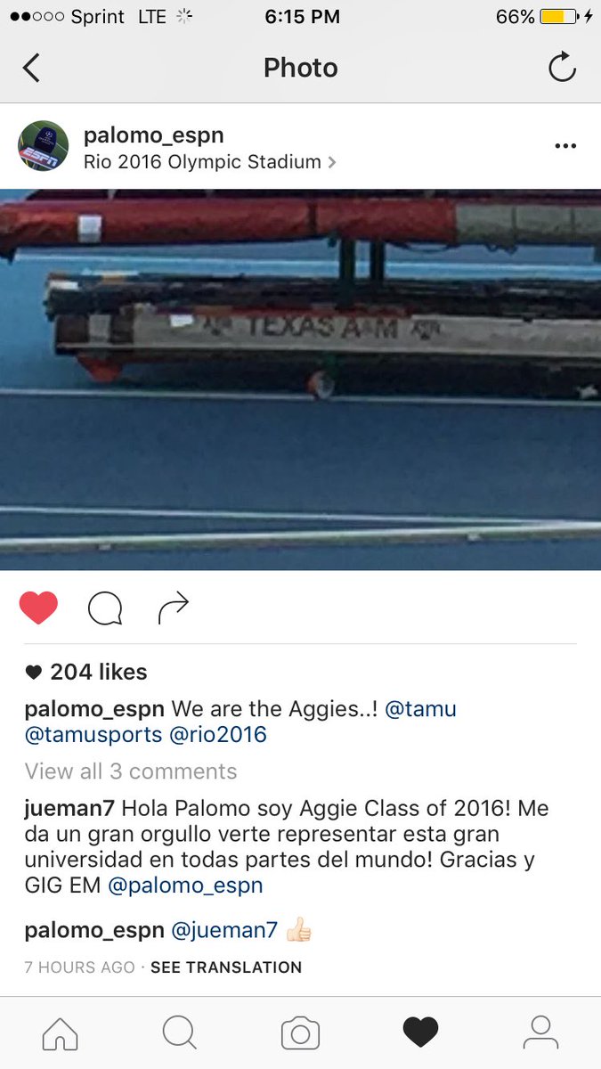 JUEMAN7's tweet photo. The @AggieNetwork at its finest. @Palomo_ESPN 👍🏽 https://t.co/VSXjU02niB