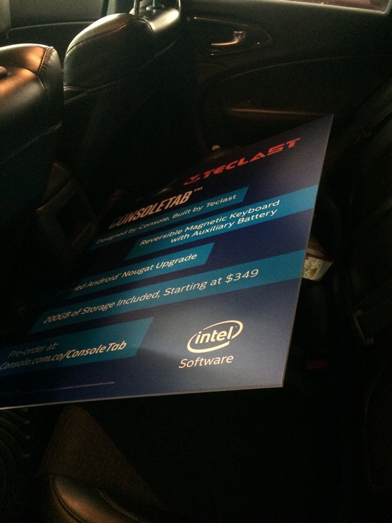 iConsole's tweet photo. #IDF2016 is over. Next up, launching orders. #ConsoleTab #Monday https://t.co/svRKkkjFiz