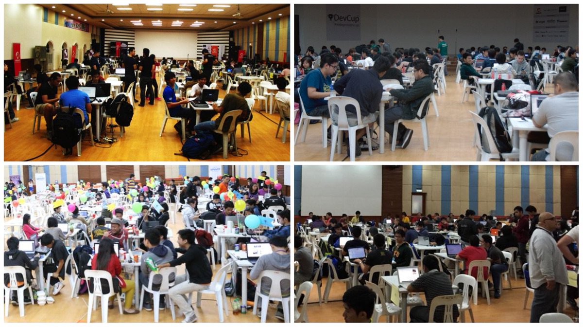 DevCup's tweet photo. Good luck to all of those competing at #WebGeekDevCup tomorrow! https://t.co/umBXbApt5X