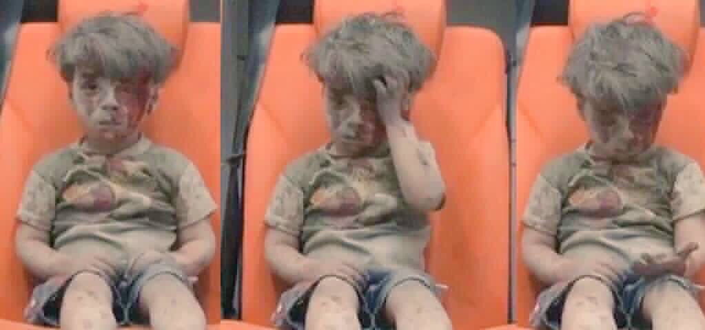 altemyat's tweet image. عمران : 
 أنا الآلاف الأطفال ، أنا لستُ وحدي أيها العالم . إن كان صمتكم عجز فصمتي لغة !