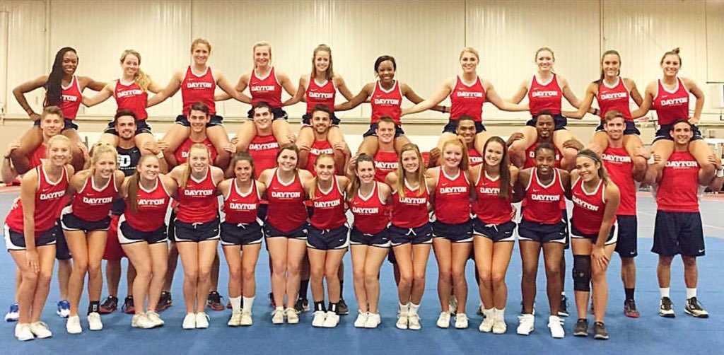 NCAA College Cheer on Twitter "University of Dayton Cheerleaders OfficialJazzzzy https//t.co