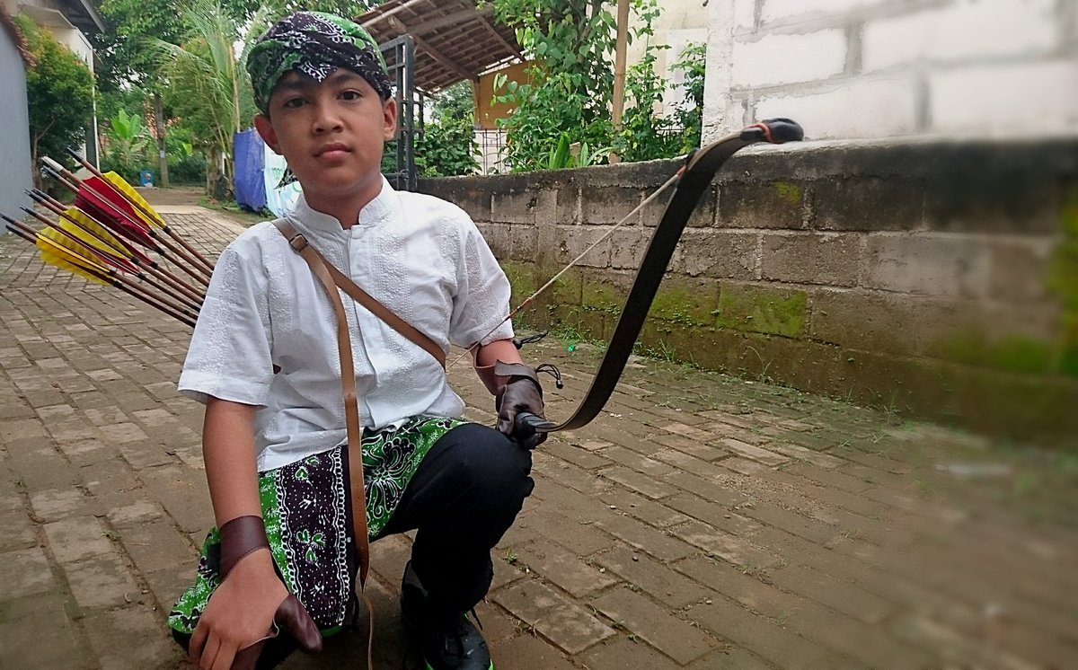 Arsa Wening Arrosyad siap tampil di sekolahnya