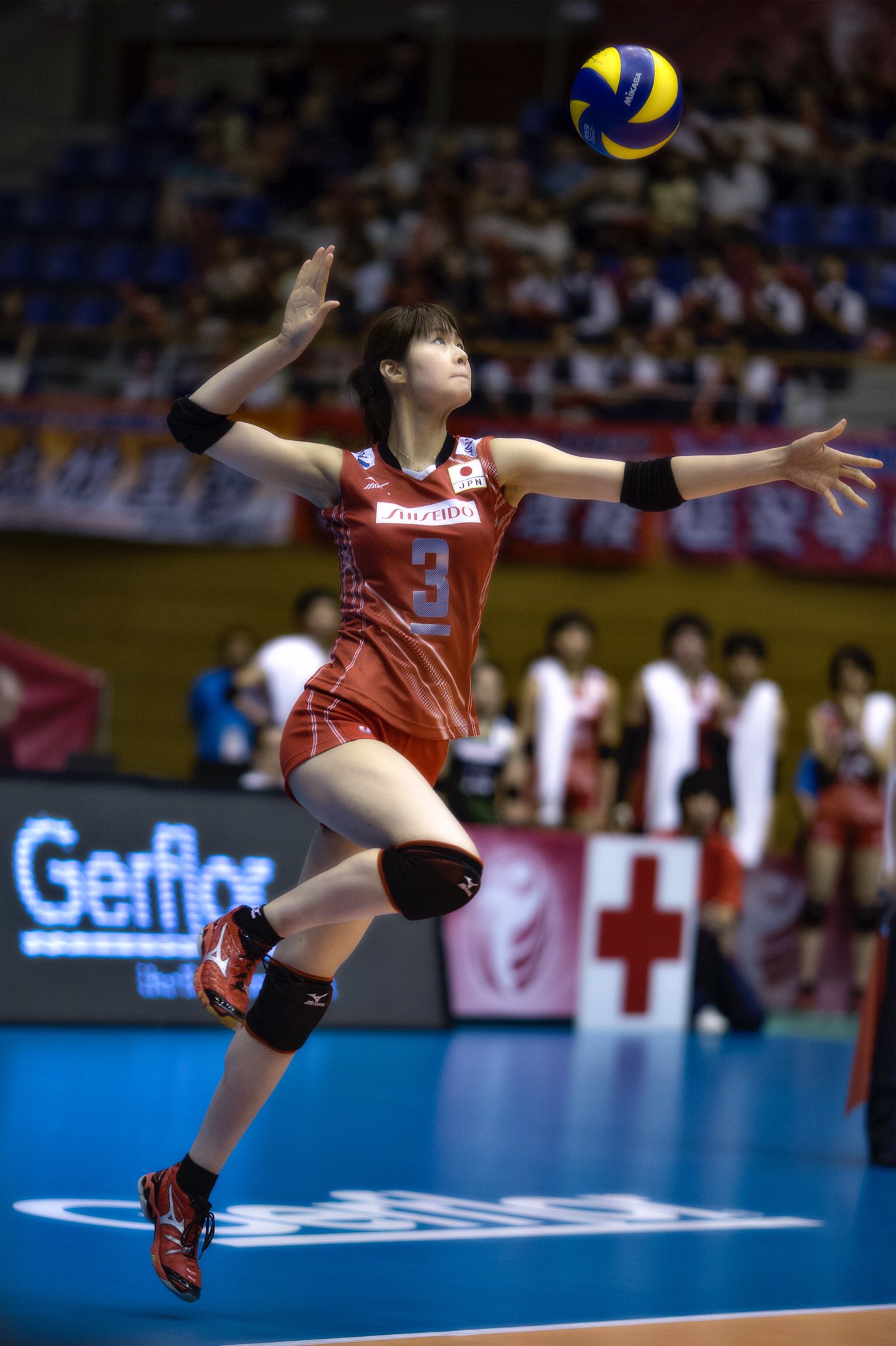 Twitter पर しみみん なんて美しいジャンプフローターサーブなのだろう 15 07 10 木村沙織 Wgp 対 イタリア戦 さいたま市記念総合体育館