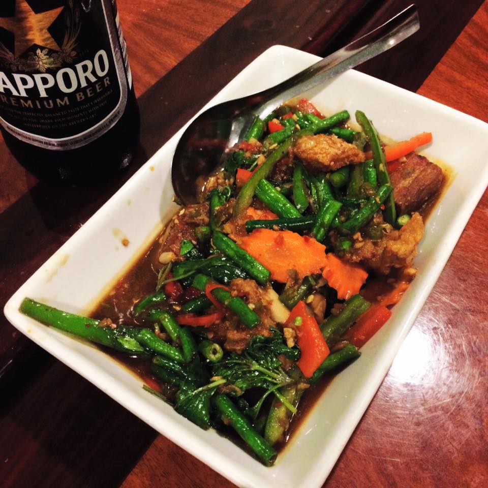 🌶 Ka Pow Pork Belly🌶  from <a href="/AyaraThai/">Ayara Thai</a> We ordered the hottest level "Bold Thai Spicy". It was great! #spicy #thai