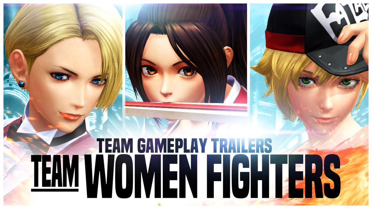 Woman gameplay. KOF women Fighters.