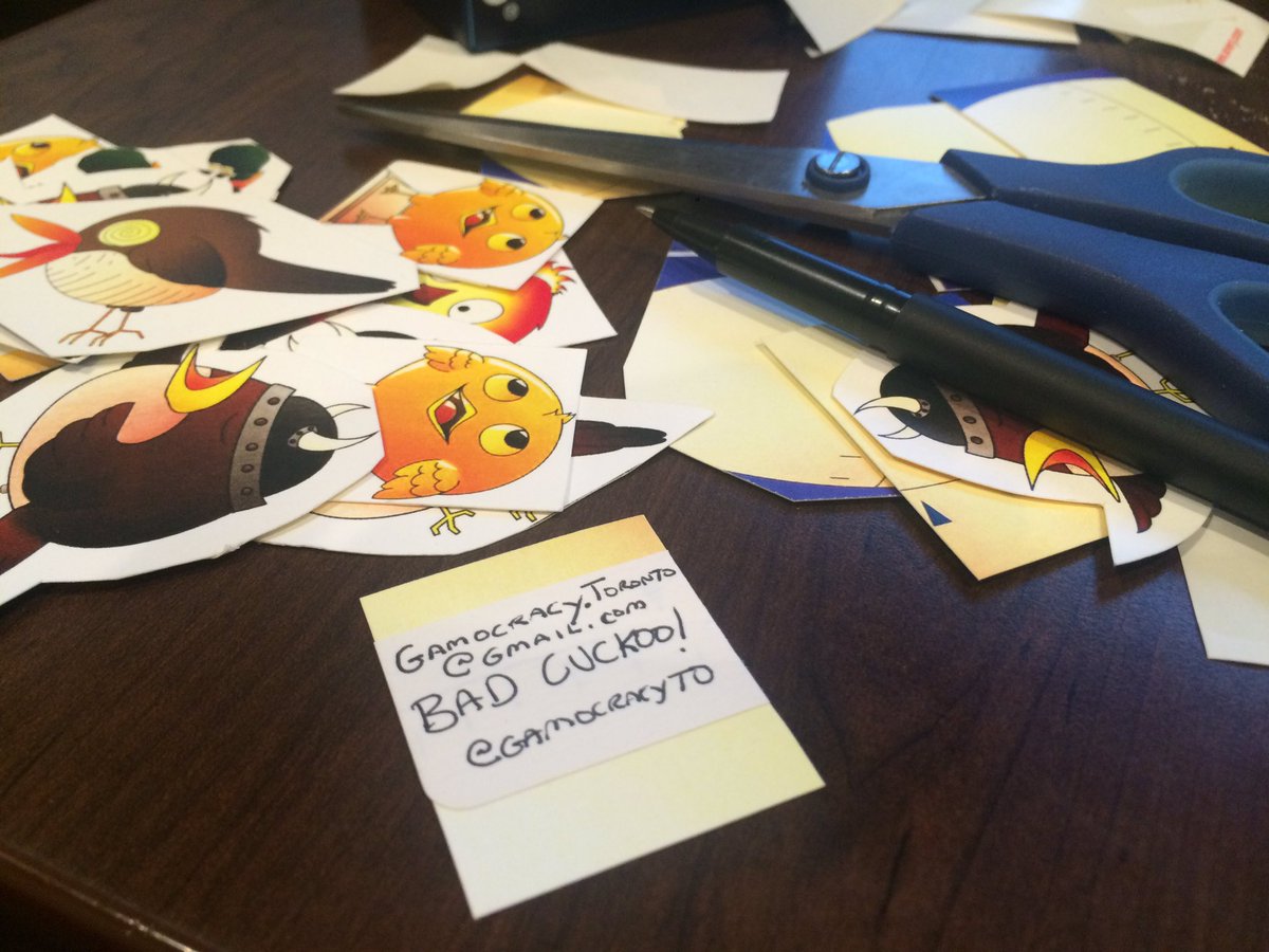 Printing error turned business cards #gettingcreative for #ProtoTO