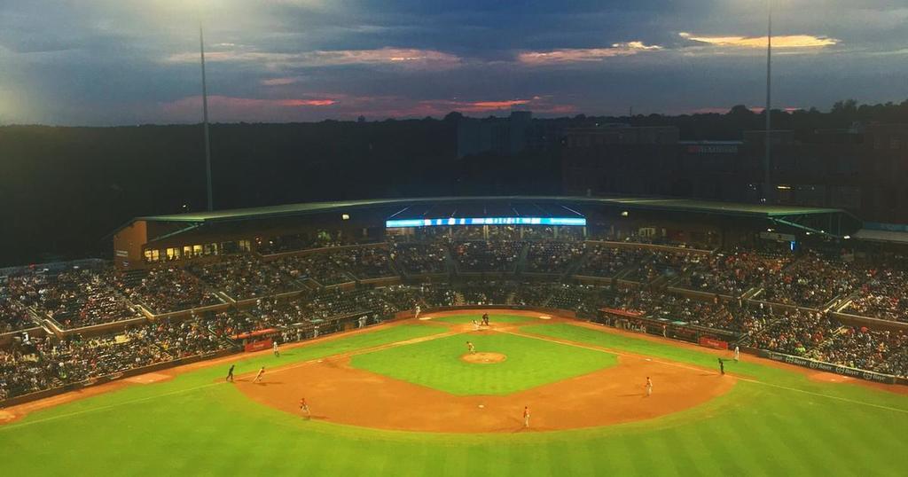 timaoutloud's tweet photo. Taking advantage of being an @ansible employee. #uniquebenefits Durham Bulls Athletic Park https://t.co/dd6zHZ91FG