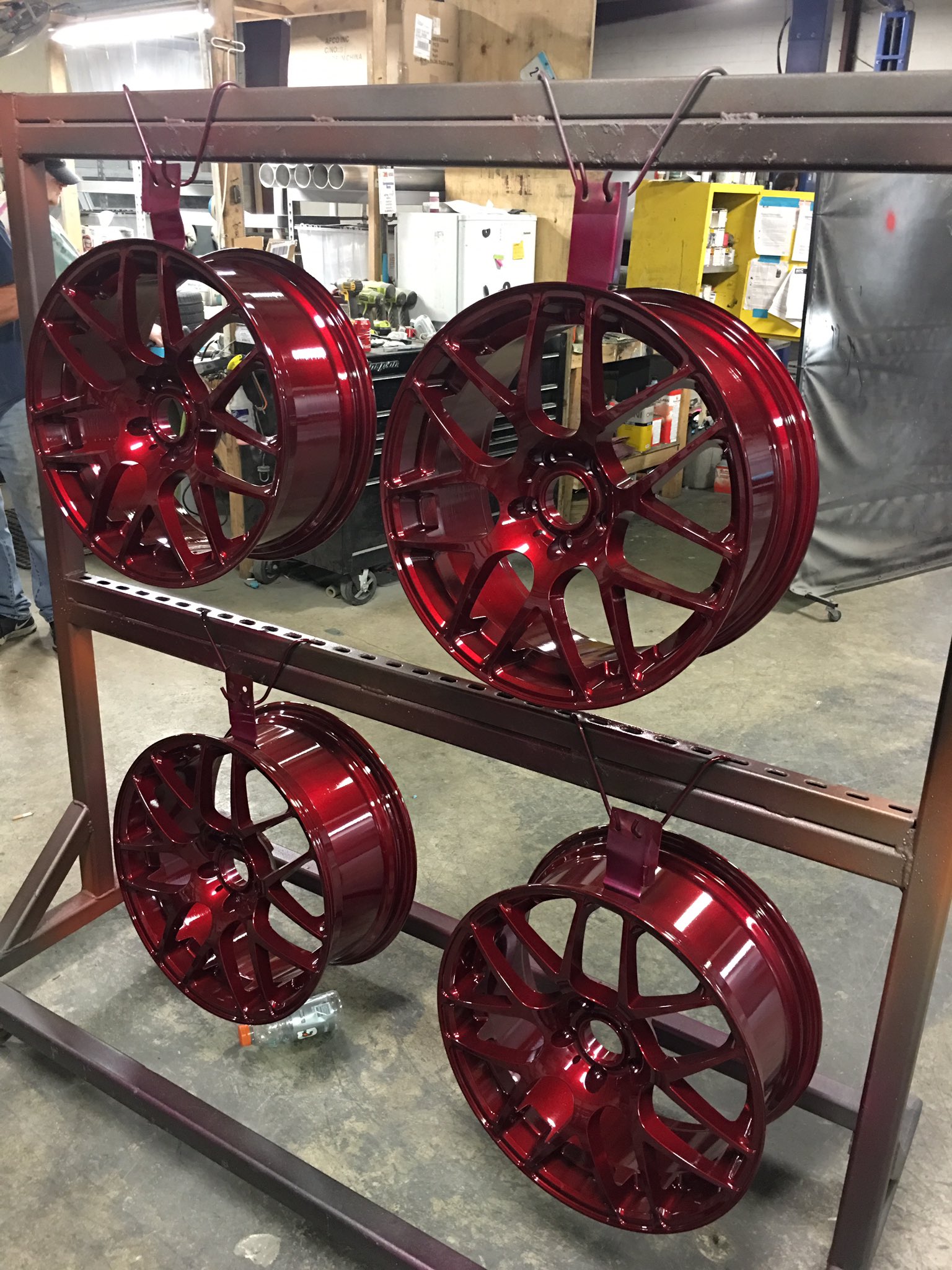 Paint & Powder Pros on Twitter: "Wheels powder coated @PrismaticPowder