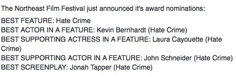 Hate Crime (@hatecrimemovie) on Twitter photo 