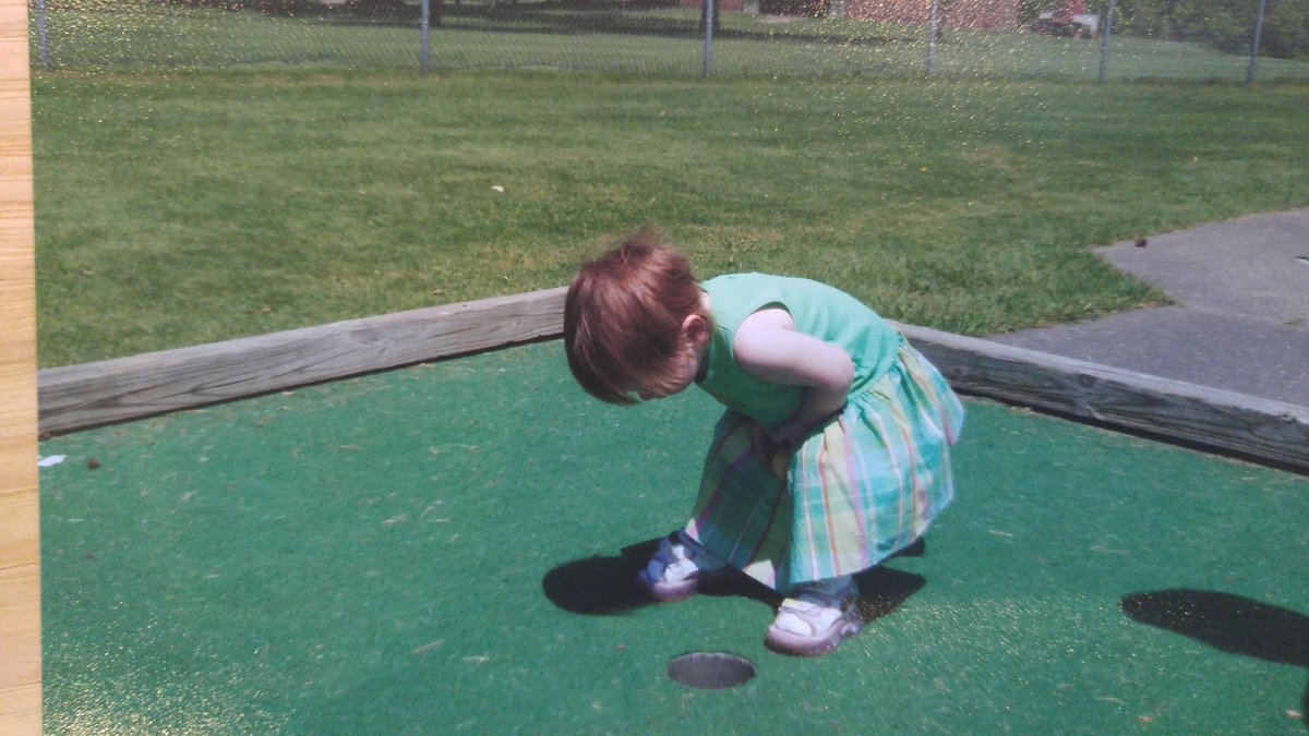 KAREN_BALDUZZI's tweet photo. It's "in the hole!" @AllisonBalduzzi https://t.co/2ZO7dYbNbR