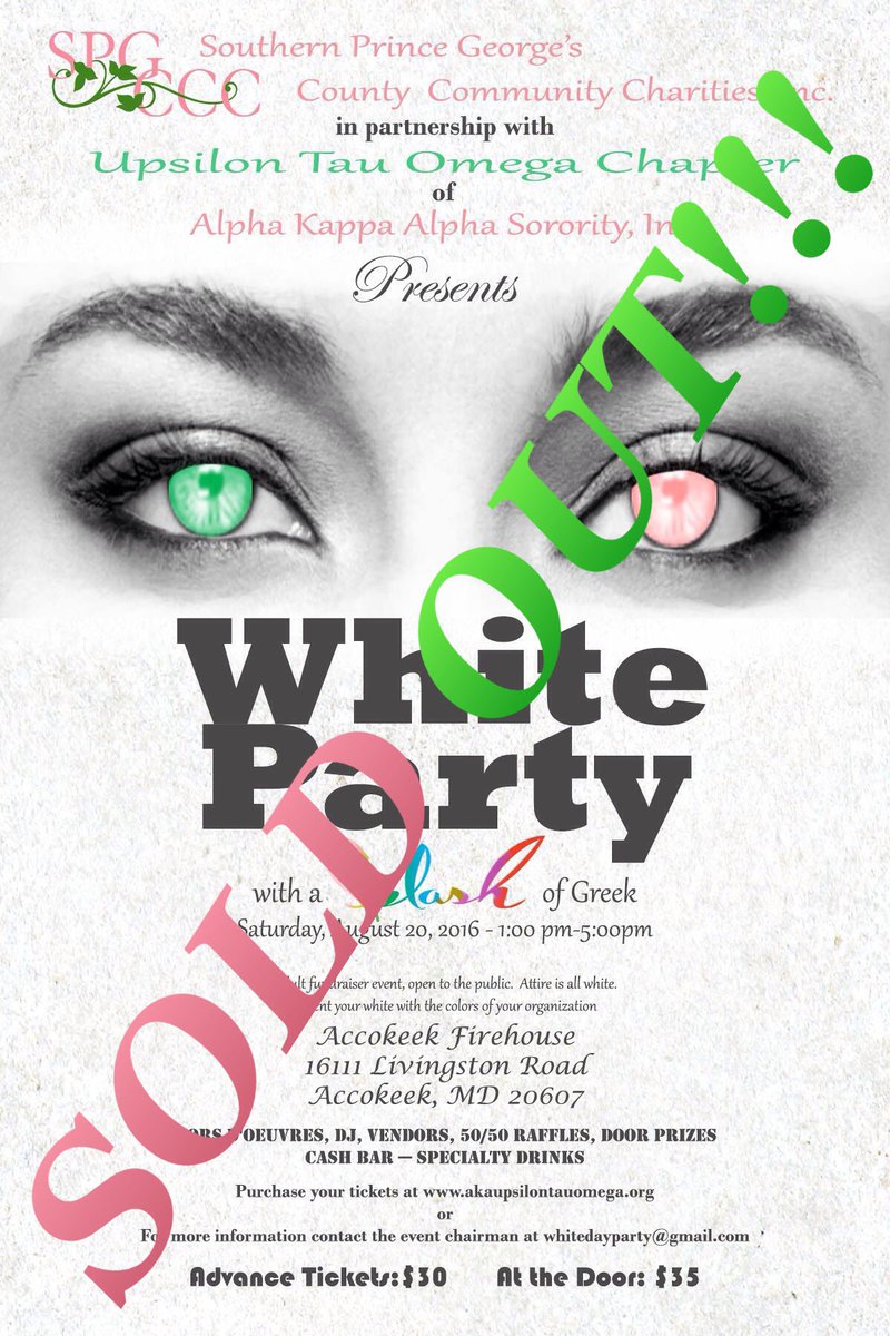 UTOAKA1908's tweet photo. #whitewithasplashofcolor #repyourorganization #UTOAKA #WhiteParty #SplashofColor #AKAUTO https://t.co/dPX0ltOo3O