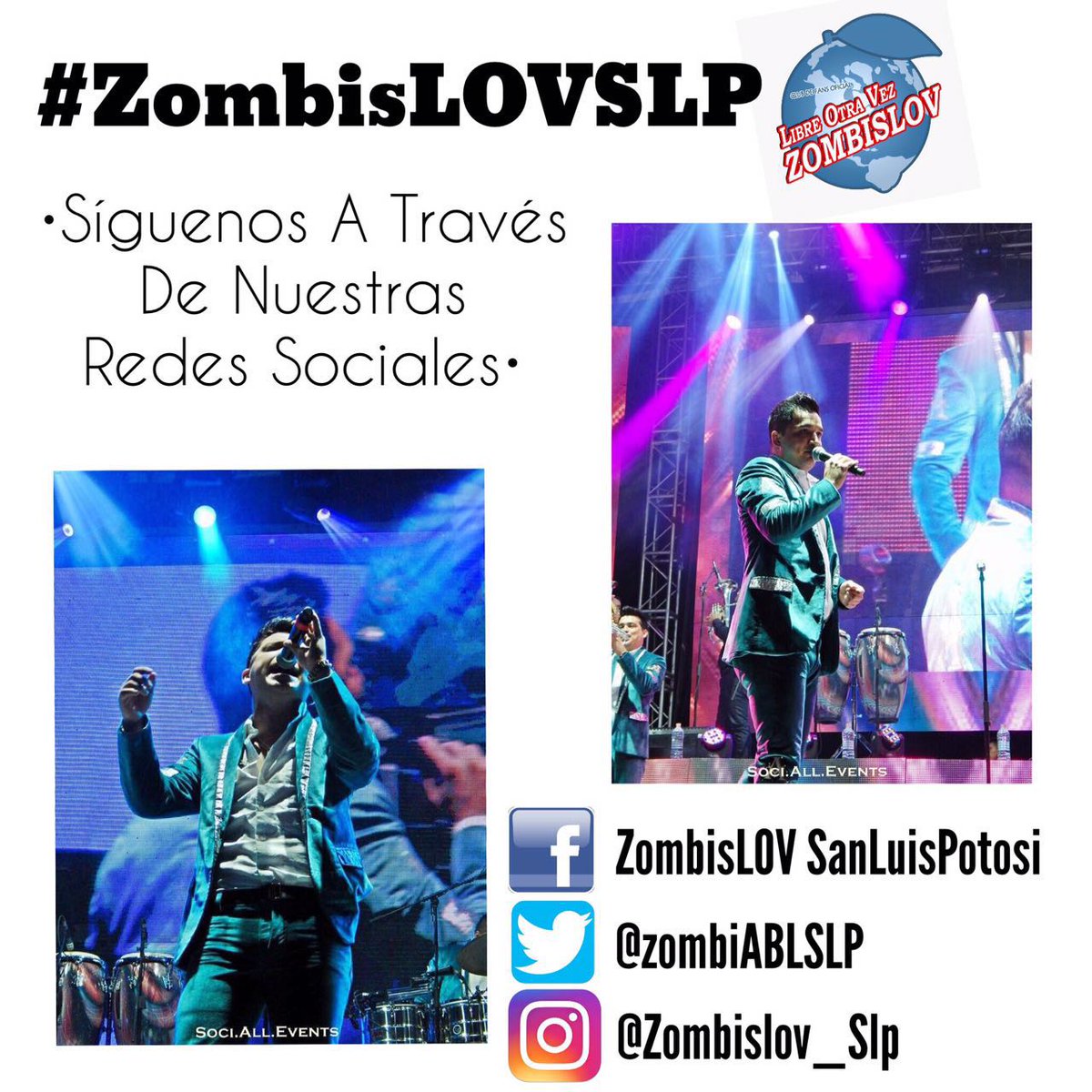 OrtizMary6's tweet photo. Seguimos Con Nuestra Promo #ZombisLOV_SLp @Arrolladora @j_medina37 Siguenos En Nuestras Redes Sociales @MIGUELCOBAS https://t.co/d1Fm8vJlvb