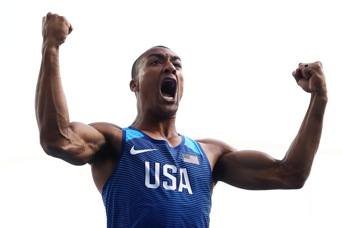 Ashton Eaton repeats as decathlon gold medalist