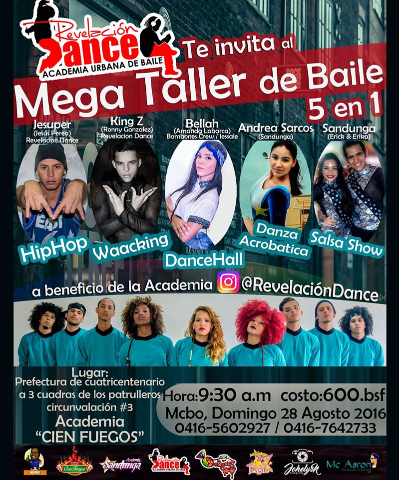 RevelacionDance's tweet photo. SE PRENDIÓ!!! Lo que tanto esperabas "EL MEGA TALLER de BAILE"
5 estilos de baile por tan solo 600bsf ufff impelable https://t.co/uFH0Rwo5uM