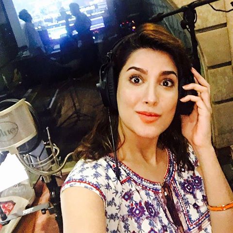 IAmSyedFurqan's tweet photo. @MehwishHayat at the #dubbingsession of #actorinlaw #filmwalapictures #releasingeidulazha2016 https://t.co/X1k9SKIiC0