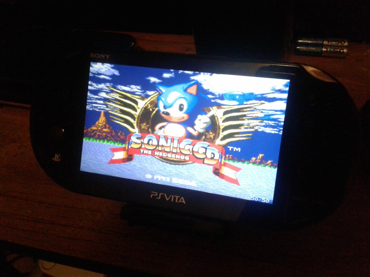 HackInformer's tweet photo. A little late night fun with Sonic CD..
#retrogaming #sega #psvita #vhbl https://t.co/GB4u35XChL