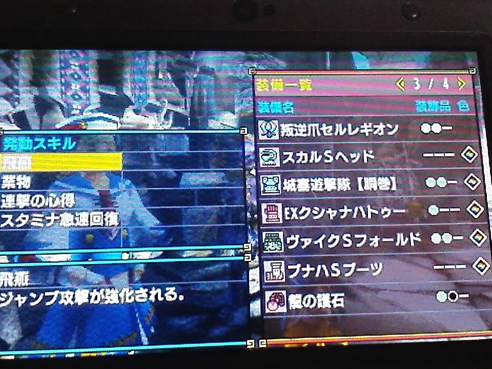 Uzivatel ガヴ Abyss Na Twitteru 新しい双剣装備作りました スキル構成と装飾品を載せておきます スキル構成は写真 装飾品 武器s2飛燕珠 1 2 頭無し 胴 連撃珠 1 2 腕 連撃珠 1 1 腰 斬鉄珠 1 連撃珠 1 護石 気力回復 4s1連撃珠 1