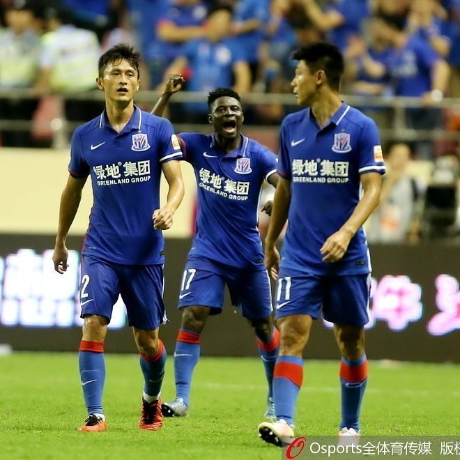 Motivated to build on this positive momentum. Eager to accomplish our goals. #ShanghaiShenhua #CSL