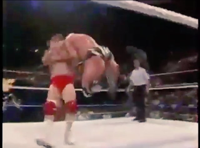 Credit to Mountie's drop kick and Warlord's flying shoulder block #UnderratedTalents