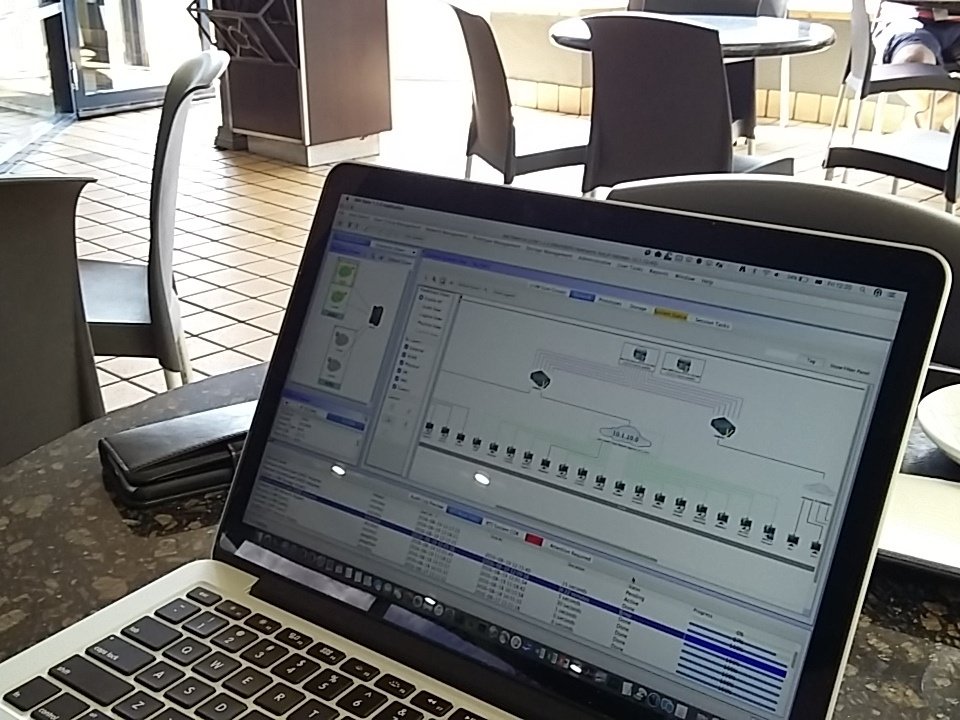 viccross's tweet image. Administering my z/VM environment from Macca's using IBM Wave #ibmwave #zVM #zsystems #mainframe #rocks