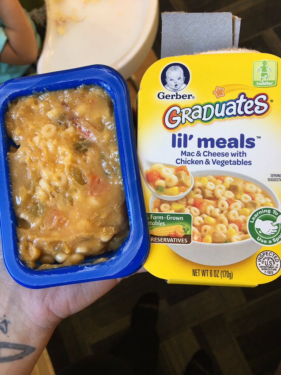 Linds_philly's tweet photo. @GerberLife lil meals? Looks more like lil mush 😣 #somethingsnotright https://t.co/CG2MBmSEEh