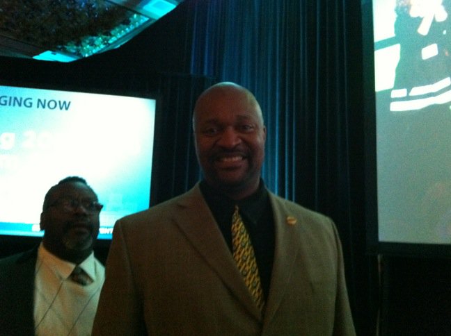#TIConv1617 #Toastmasters District 26 Program Quality Director Darryle Brown receives excellence award!