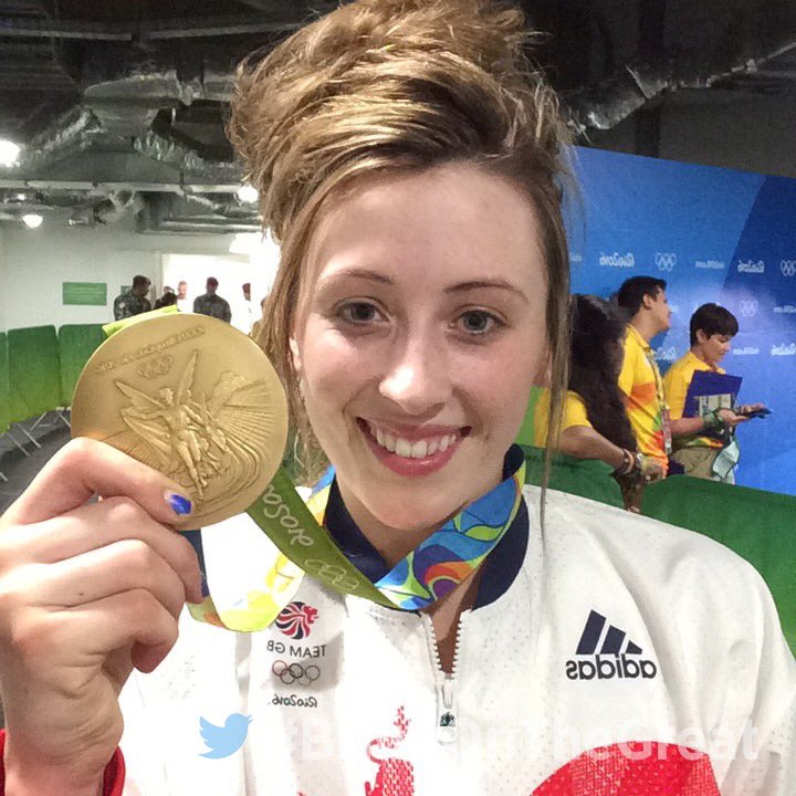 TeamGB's tweet photo. What every early morning, sacrifice and training session is for. @jadejonestkd, Double Olympic #Taekwondo Champion! https://t.co/orPlPB37Ns