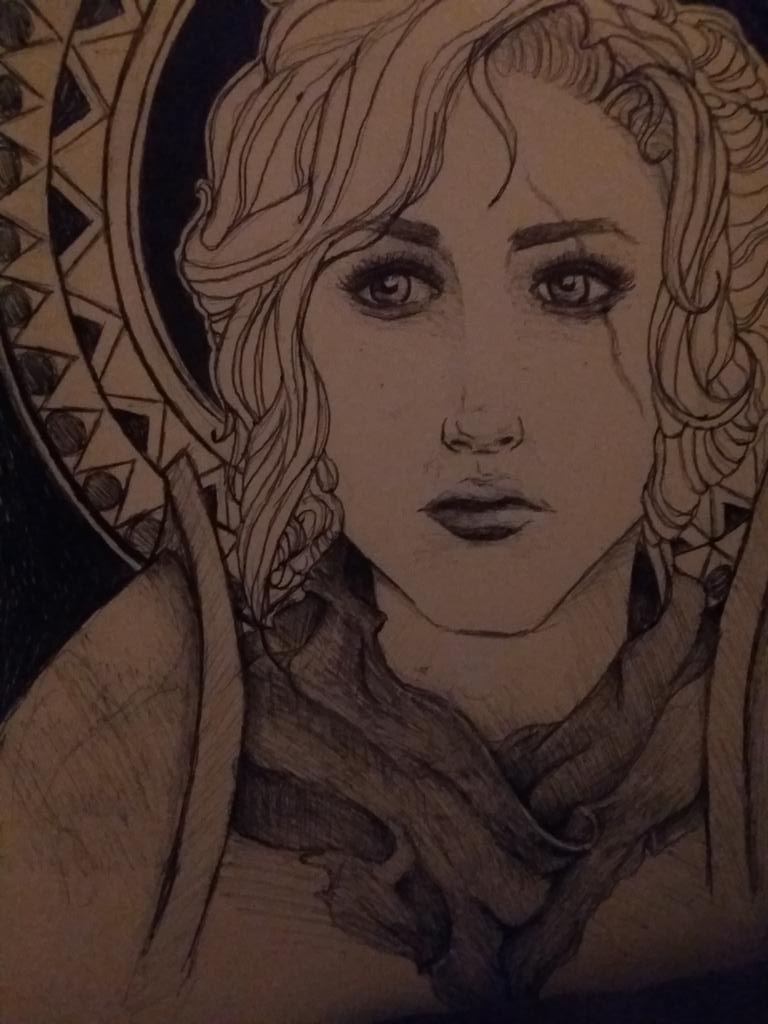 Katelynobrien95's tweet photo. @TheVulcanSalute thought a little doodle was needed :) #criticalrolefanart https://t.co/fVVxQiapwH