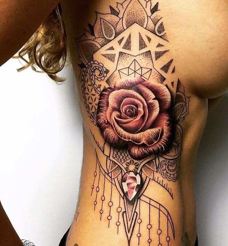 Tattoos on X: "Beautiful side piece!! #ink #inked #sidepiece #tattoo #tatted #flower #sexy #woman #girlswithtattoos https://t.co/wKArIdJ9jQ" / X