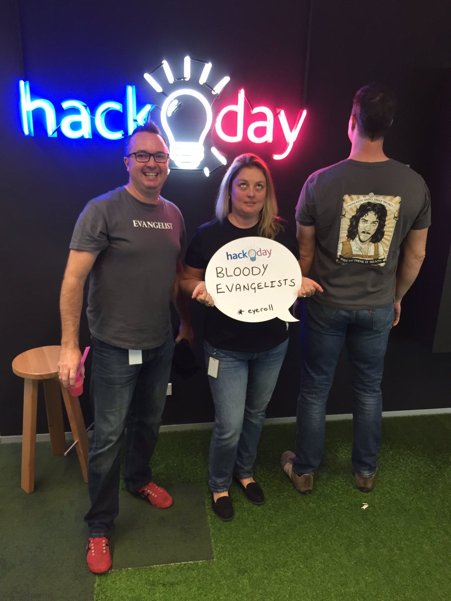 Matt_Deshon's tweet image. #techonehackday #eyeroll