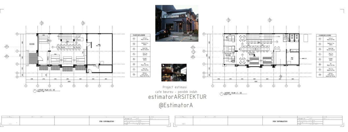 EstimatorA's tweet image. Resto &amp;amp; Cafe #ProjectEstimate ##estimatorARSITEKTUR
hitung RAB/budget/CostControl Project  #Arsitektur &amp;amp; #Interiors