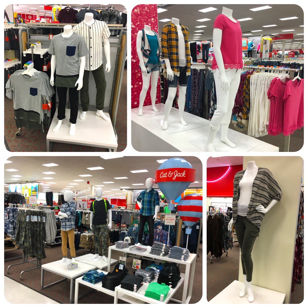Just another day of merchandising fun! Getting our guests BTS ready and looking stylish #FallColors #TargetStyle
