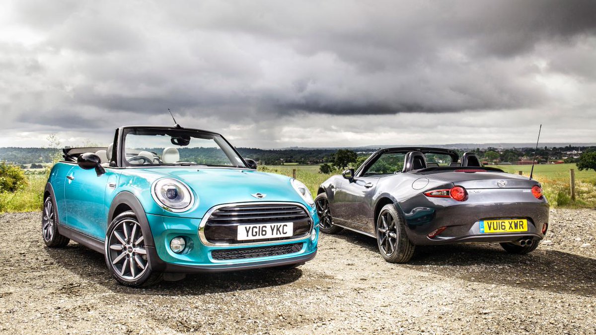 brookvalemazda's tweet photo. An unlikely competitor...
Which one would you pick?
#mx5 #minicooper #mazda https://t.co/gqxu7iIqj5