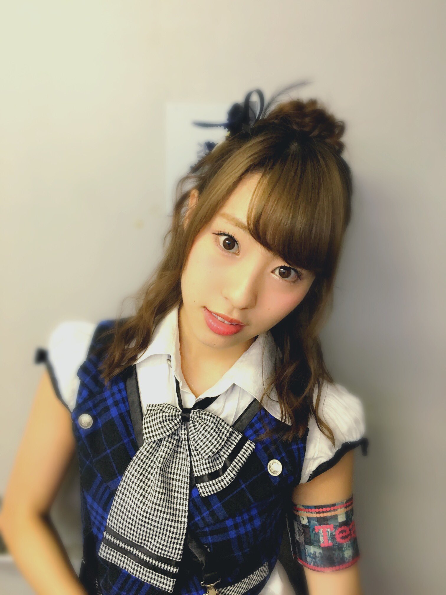 藤江れいな 藤江 全身筋肉痛です 首から足まで はぁ 笑 そんな事はさておき昨日の髪型 流行りに乗って ハーフアップお団子 をしました この髪型はどうかな さ おばあちゃんから貰ったそうめん茹でよ っと ヘアアレンジ T Co