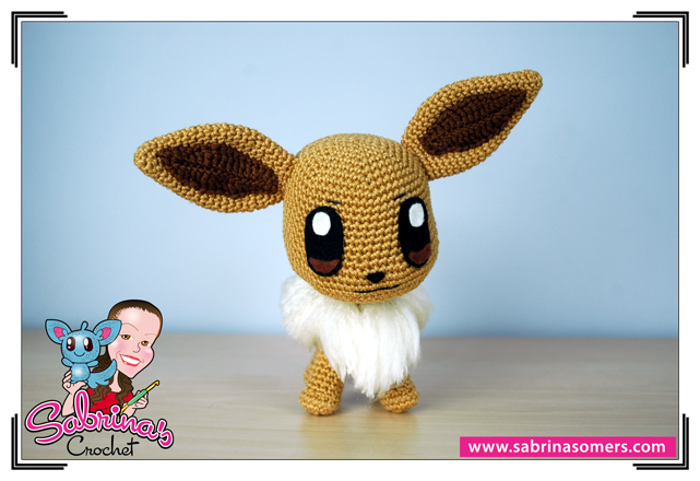 SabrinasCrochet's tweet photo. Made a new crochet pattern: Eevee! https://t.co/fn0iMqZXzH #crochet #amigurumi #pokemongo https://t.co/RNgx6XJCjE