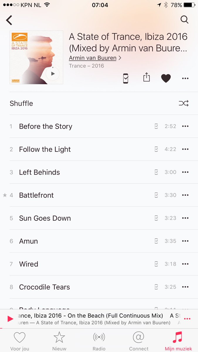 sonjamulder's tweet image. Enjoying @arminvanbuuren @asot his new #MixCompilation #ASOTIbiza2016 on my way to work  #ITunesVersion