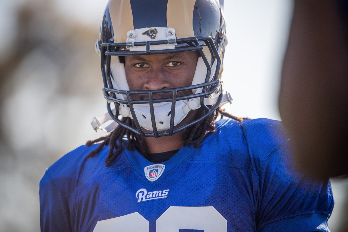 RamsNFL's tweet photo. Gurley will play, Quinn returns from Rio and McCutcheon retires 

Practice Report 📝 | https://t.co/lLveHVUp4w https://t.co/wR03wsrUtA