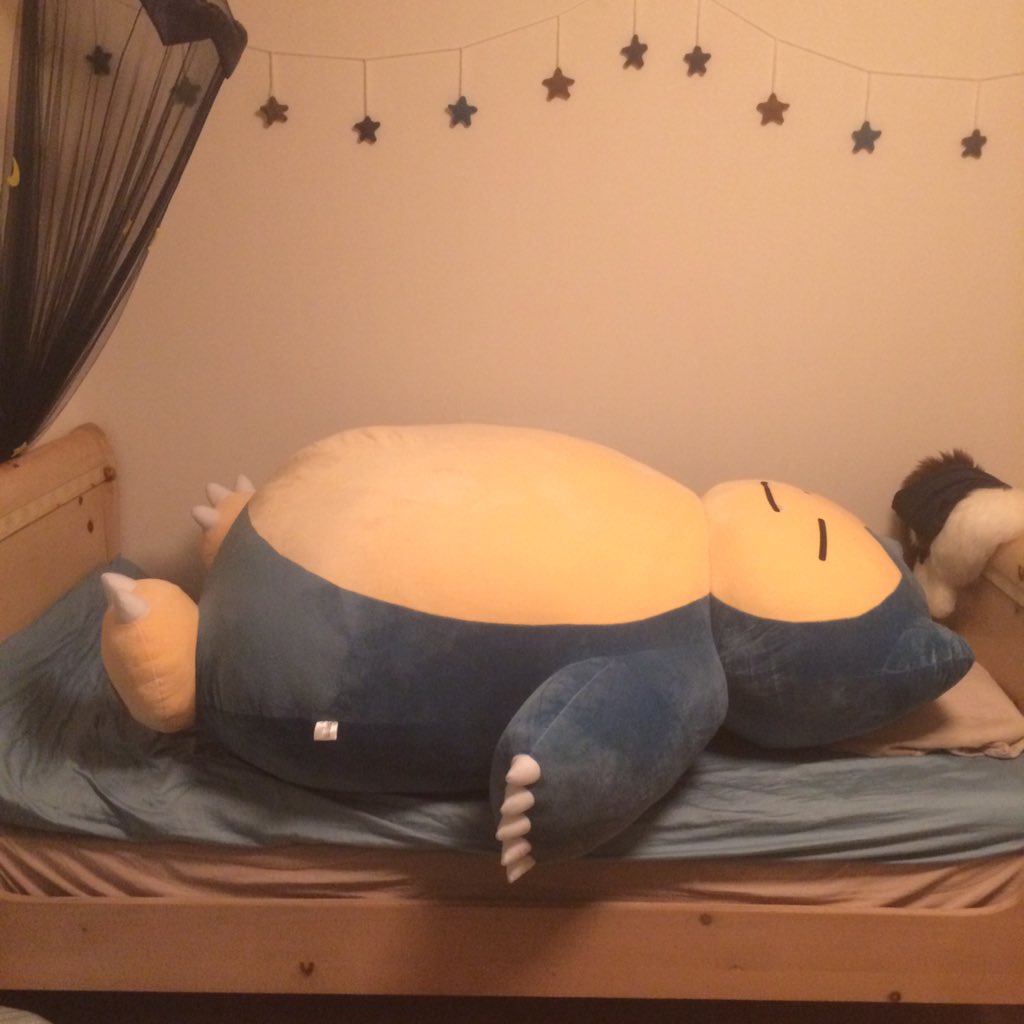 Snorlax Cushion Having Trouble Entering New Trainers Homes Product News Tokyo Otaku Mode Tom Shop Figures Merch From Japan