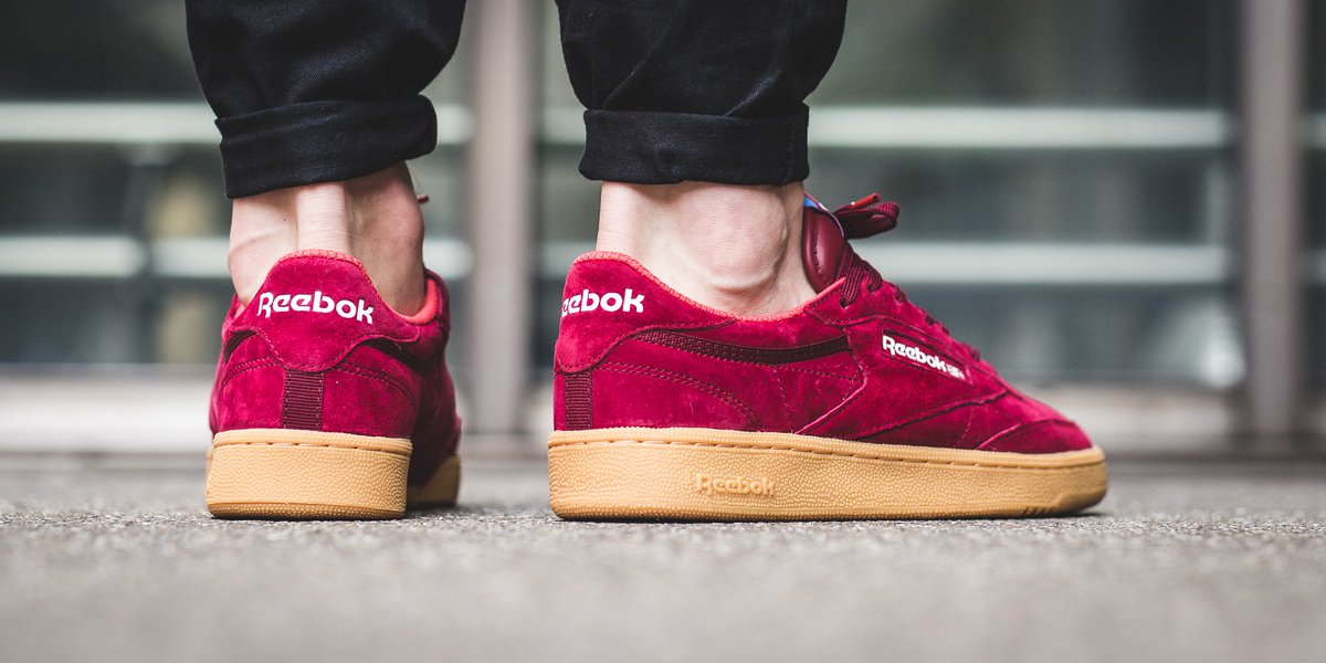 reebok club c 85 indoor red