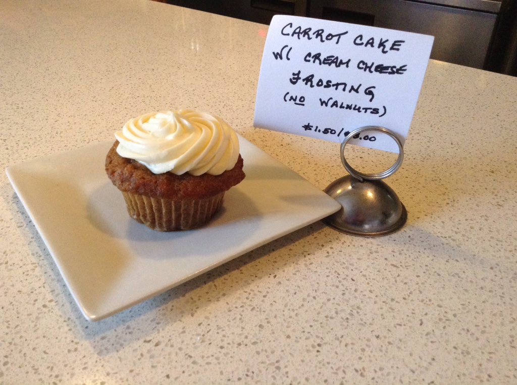 123Appleton's tweet image. Fall is around the corner...celebrate with our Carrot Cake Cupcake!