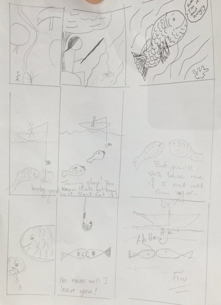 NatashaLowNZ's tweet image. My hub made creative collaborative comic strips this week, an activity I learned at #edchatnz #pukeko @HailstonesNZ