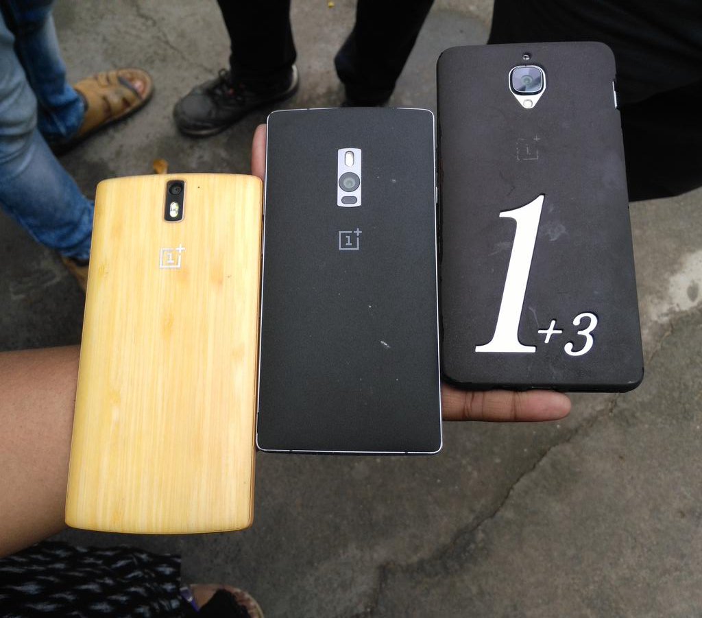 igadgetwoman's tweet image. Family Reunion 😃😎
#OnePlusOne #OnePlusTwo #OnePlusThree