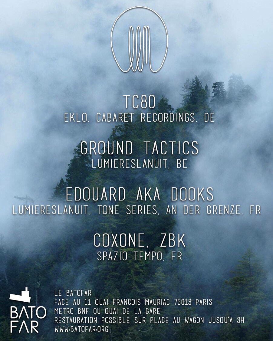 LLN2014's tweet photo. Tonight, #woodporn x @LLN2014 at @Batofar w/ #tc80 #groundtactics @edouarddooks Coxone &amp; ZBK of #spaziotempo https://t.co/csevQVjQP5