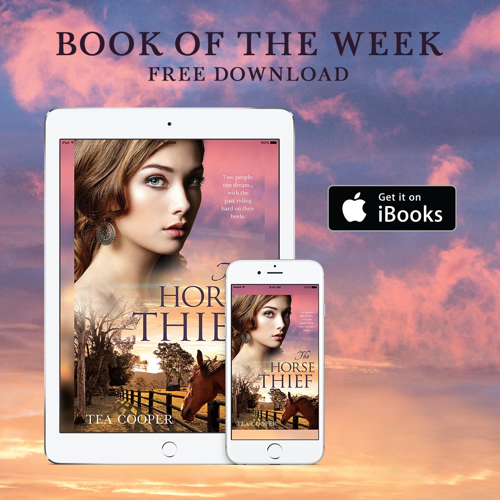 HQBooksANZ's tweet image. The Horse Thief by Tea Cooper is Book of the Week on ibooks! Get your free copy: apple.co/2bjOzjh
@TeaCooper1
