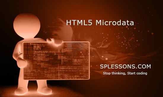 splessons's tweet photo. (HTML5 Microdata) - #HTML5Microdata, #HTML5Tutorials, #HTML5, #SPLessons https://t.co/4ake4Fxexa