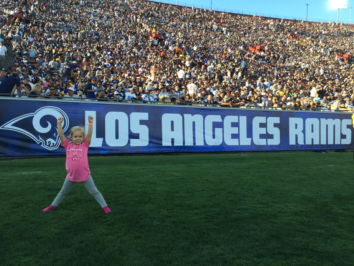 ChristianAKoch's tweet photo. @RamsFansUnited @RamsNFL @TG3II Tonight this girl said "Usain Bolt isn't the fastest in the world, Todd Gurley is." https://t.co/0qitkimfxa