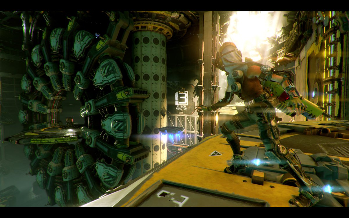 xboxuk's tweet photo. Spare a second to set your sights on these brand new ReCore screenshots. #XboxGC https://t.co/e87DuZsJ5d