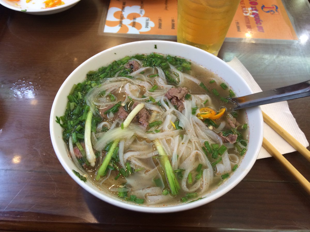 MPowOnTheGo's tweet photo. So happy to be back in the land of phó #Vietnam #Hanoi https://t.co/oJCFFnpdBp