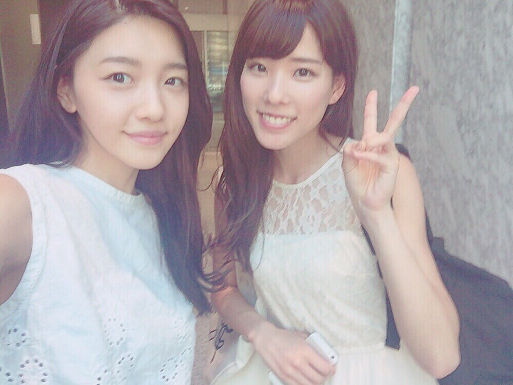 momokafukawa's tweet photo. そういえばこの間ばったり、まなみちゃん💕
#なつかしの #FWmodels https://t.co/1FEeHRDKBA