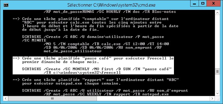 MacManiak's tweet image. Ça bosse dur chez @microsoftfrance, même le dimanche ! 😂 #SCHTASKS #help #Windows2012R2